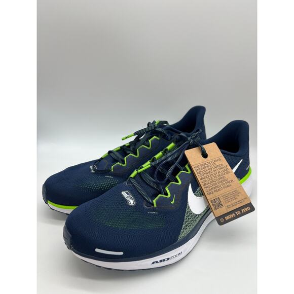 Nike Air Zoom Pegasus 41 Seattle Seahawks FZ5096 400 Men's Size 13 New - Picture 9 of 16